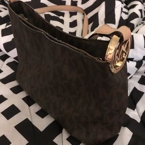 Michael Kors MK medallion purse